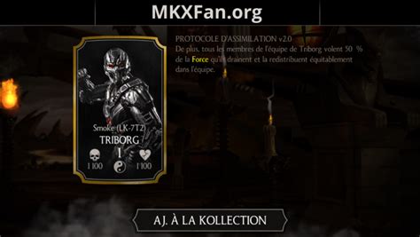 D Fi Triborg Smoke Lk T Mortal Kombat X Ios Android