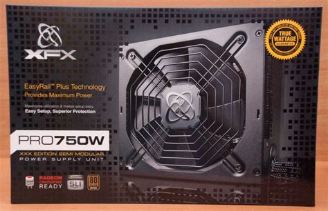 Xfx Pro 750w Xxx Edition Semi Modular Power Supply Review Eteknix