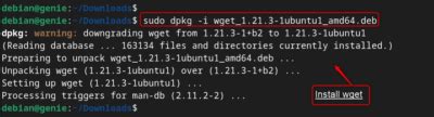 How To Install Wget On Debian Linux Genie