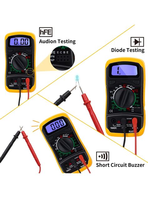 Xl830l Lcd Digital Multimeter