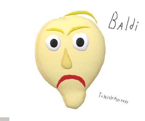 Baldi (3D model) by TerribleMystery on DeviantArt