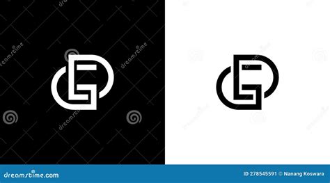 Gd Logo Gd Monogram Initial Gd Logo Letter Gd Logo Icon Vector