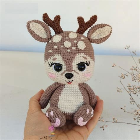 Receita Rena Amigurumi Elo Produtos Especiais