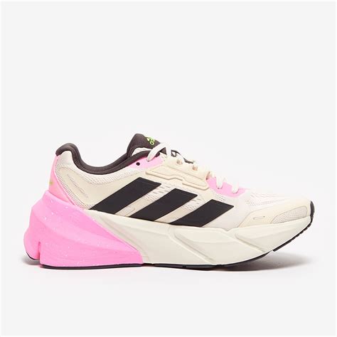 Adidas Womens Adistar 1 Cloud White Beam Pink Solar Green Womens