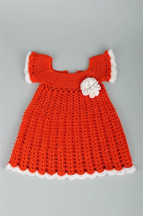 Venta Vestidos Tejidos A Crochet Para Ni A Recien Nacida En Stock