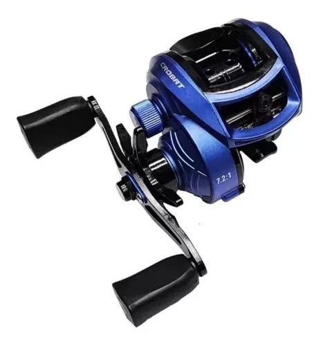 Reel Rotativo Maruri CROBAT Izquierdo Color Azul MercadoLibre