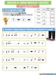 La Carta Musical Misteriosa Worksheet Workbook School Subjects