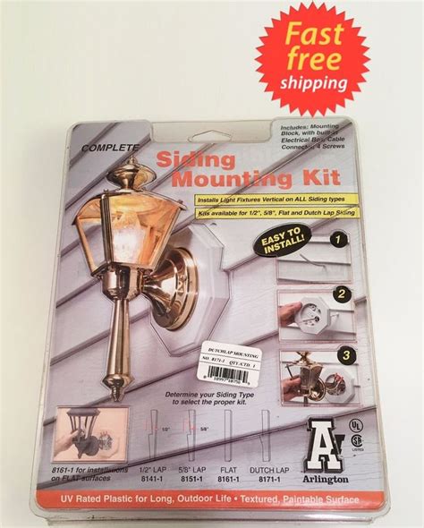 Arlington 8141dbl Siding Mounting Kits With Built For Sale Online