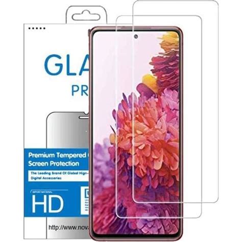 Pour Samsung Galaxy S20 Fe Et S20 Fe 5g Novago Pack De 2 Films Vitre