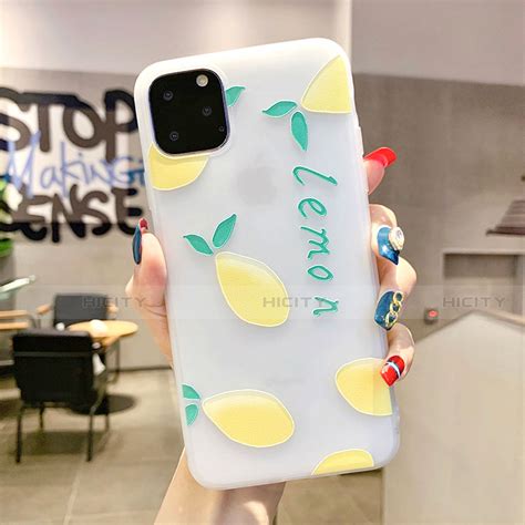 Coque Silicone Fruit Souple Couleur Unie Etui Housse H02 Pour Apple