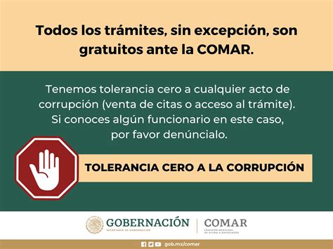 TOLERANCIA CERO A LA CORRUPCIÓN Comisión Mexicana de Ayuda a