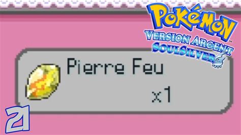 POKÉMON SOULSILVER 21 La LONGUE quête de la pierre feu FR YouTube