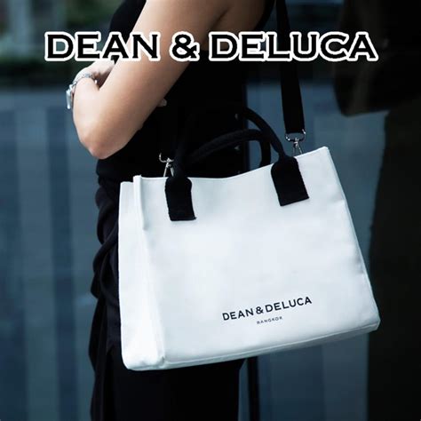 ディーンandデルーカ ブルックリン 白 Dean And Deluca バンコク 限定 トート バッグ 新作 ショルダー 2way ホワイト 日本未