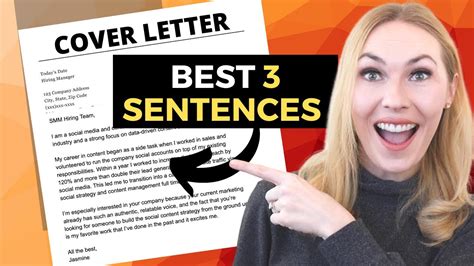 Proven Sentence Cover Letter Best Cover Letter Format Examples