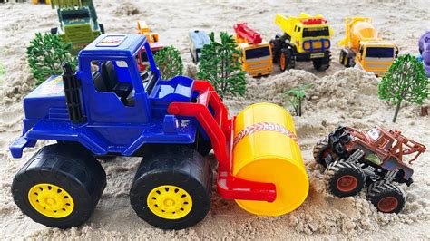 Toy Cars And Trucks Bulldozer Excavators Tractors Diggers Car