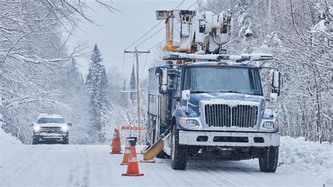 Canada Tempête printanière Hydro Québec toujours à lœuvre pour