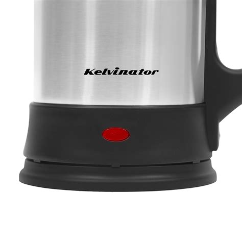 Kelvinator Keks Cordless Electric Kettle Silver