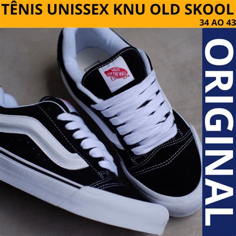 T Nis Unissex Knu Masculino Unissex Ao Old Skool Cl Ssico Leve