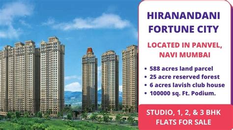 Hiranandani Fortune City Panvel, Navi Mumbai | Price | Actual Video