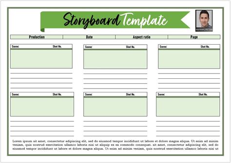 Free Editable Storyboard Templates Mikes Templates