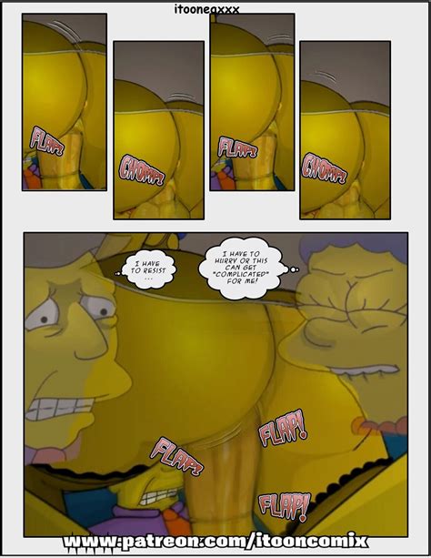 Post 4799513 IToonEAXXX Marge Simpson Seymour Skinner The Simpsons Comic