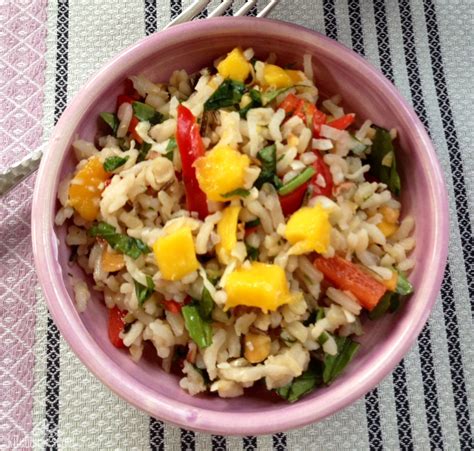 Mango & Coconut Rice Salad | The Kitchen Scout