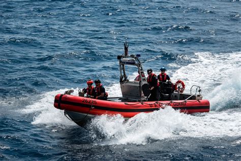 DVIDS Images Coast Guard Cutter Stratton Crew Conducts Small Boat