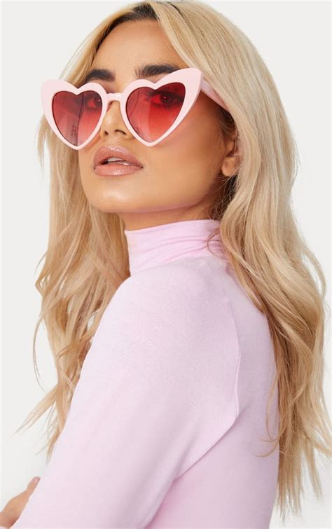 Pink Heart Shape Sunglasses Heart Shaped Sunglasses Heart Shaped Glasses Stylish Glasses