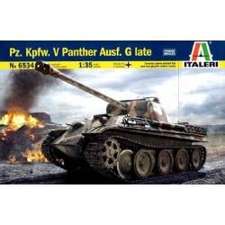 Kpfw V Panther Ausf G late ITALERI 6534 1 35ème maquette char promo