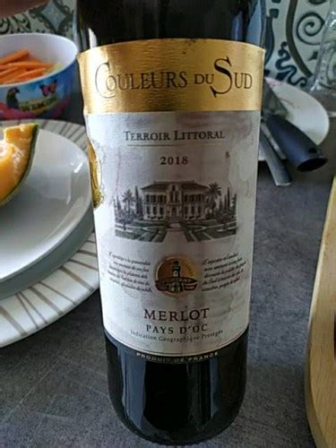 Couleurs Du Sud Terroir Littoral Merlot Vivino Us