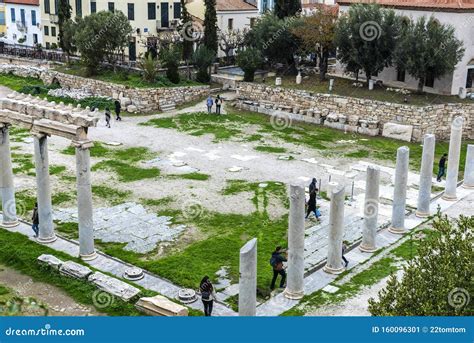 Templo Del Zeus Ol Mpico En Atenas Grecia Imagen De Archivo Imagen