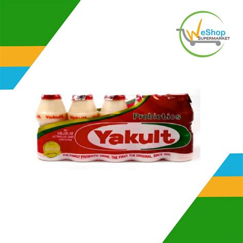 Yakult Probiotic Drink Pack Of 5 Shopee Philippines