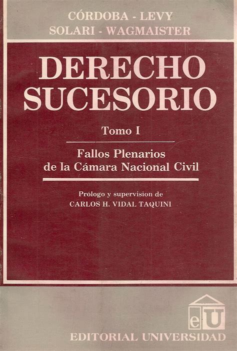 Derecho Sucesorio Tomo I Ediciones T Cnicas Paraguayas