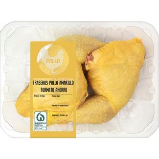 Traseros De Pollo Amarillo Peso Aproximado Bandeja Kg Formato