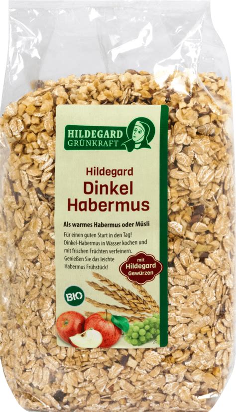 Hildegard Grünkraft Müsli Bio Dinkel Habermus 500 g dm Dauerpreis