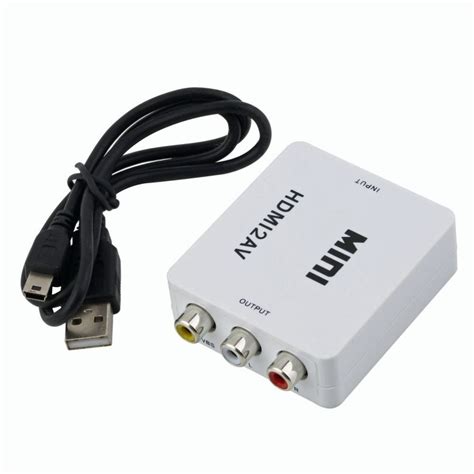 Hdmi To Av Adapter Mini Box 1080p