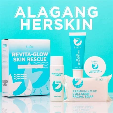 HER SKIN Revita Glow Skin Rescue Set Shopee Philippines