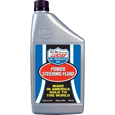 Lucas Oil Products Power Steering Fluid 32oz