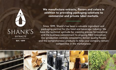 Shanks Extacts Your Valuable Ingredient And Packaging Partner For The