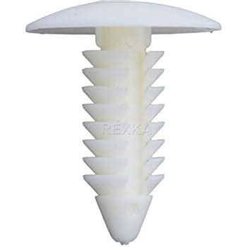 Amazon Uxcell 100 Pcs White Plastic Door Fender Push Rivets