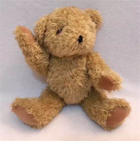 1990S RENAULT TEDDY Bear 5 Way Jointed Rare Vintage 12 30cm Plush Soft