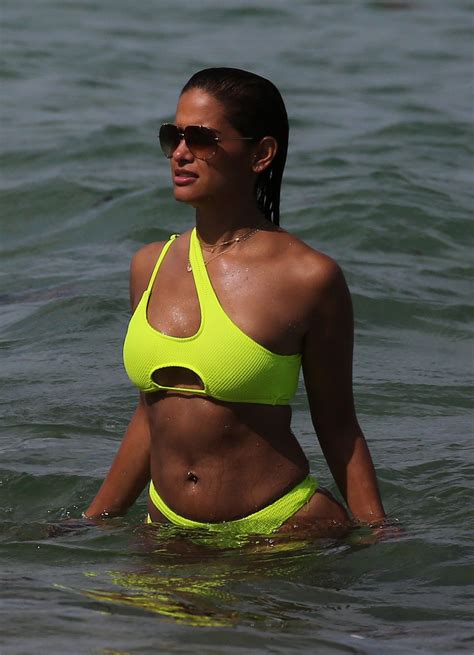 ROCSI DIAZ In Bikini On The Beach In Miami HawtCelebs