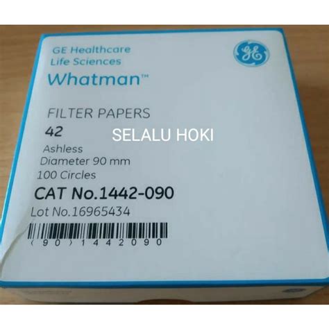 Jual Kertas Saring Whatman Diameter Mm Ecer Per Pcs Shopee Indonesia