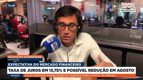 Taxa de juros em 13 75 e possível redução em agosto BandNews TV