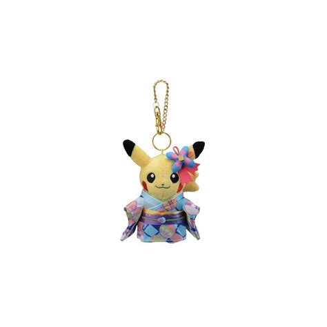 Plush keychain Pikachu Pokémon Center Kanazawa Meccha Japan