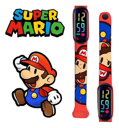 Reloj Mario Bross Reloj Ni O Digital Touch Super Mario En Venta En