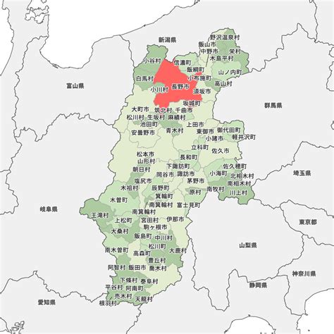 長野県長野市の地図 Map It マップ・イット