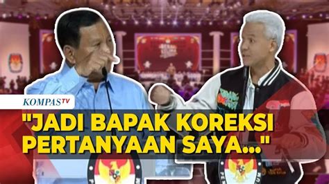 Panas Ganjar Dan Prabowo Saling Sanggah Soal Cegah Stunting Youtube