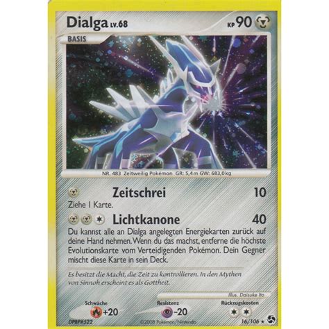 Dialga 16 106 Reverse Holo