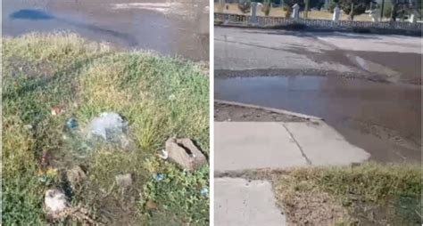 Una gran pérdida de agua potable despertó la preocupación de los